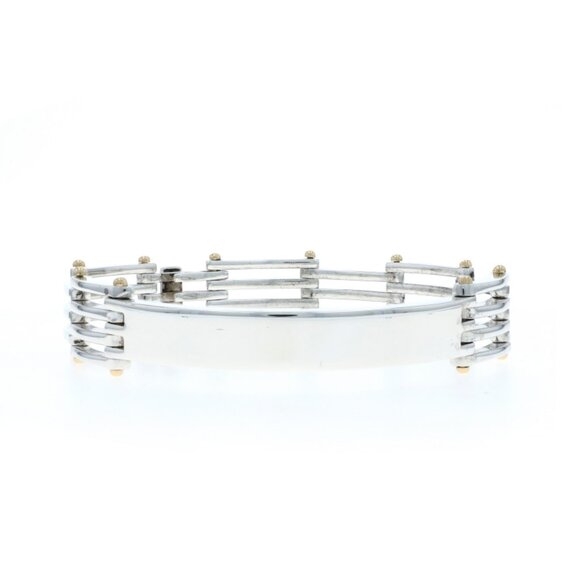 Tiffany & Co. Gatelink ID Men's Identification Bracelet 8 1/2